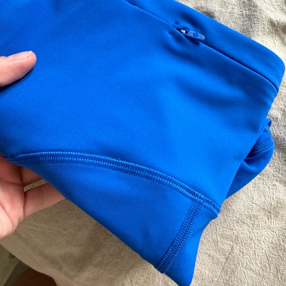 Lululemon Swift Speed High-Rise Crop 21" Cerulean Blue size 6 - Picture 7 of 7